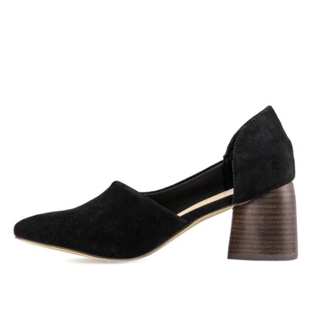 NEW SBICCA women's violin suede heel in black
